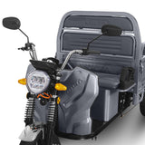 Voltarom Hercules, Motor 3900W, 72V, 45Ah, viteza maxima 25 km pe ora, pana la 50km autonomie, FARA Permis, Triciclu Electric, Gri