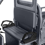 Voltarom Hercules, motor 3900W, 72V, 45 AH, viteza maxima 25 km pe ora, pana la 50km autonomie, Fara Permis, Triciclu Electric Tuk Tuk cu cabina, Gri
