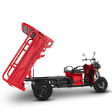 Voltarom Hercules, Motor 3900W, 72V, 45Ah, viteza maxima 25 km pe ora, pana la 50km autonomie, FARA Permis, Triciclu Electric, Rosu