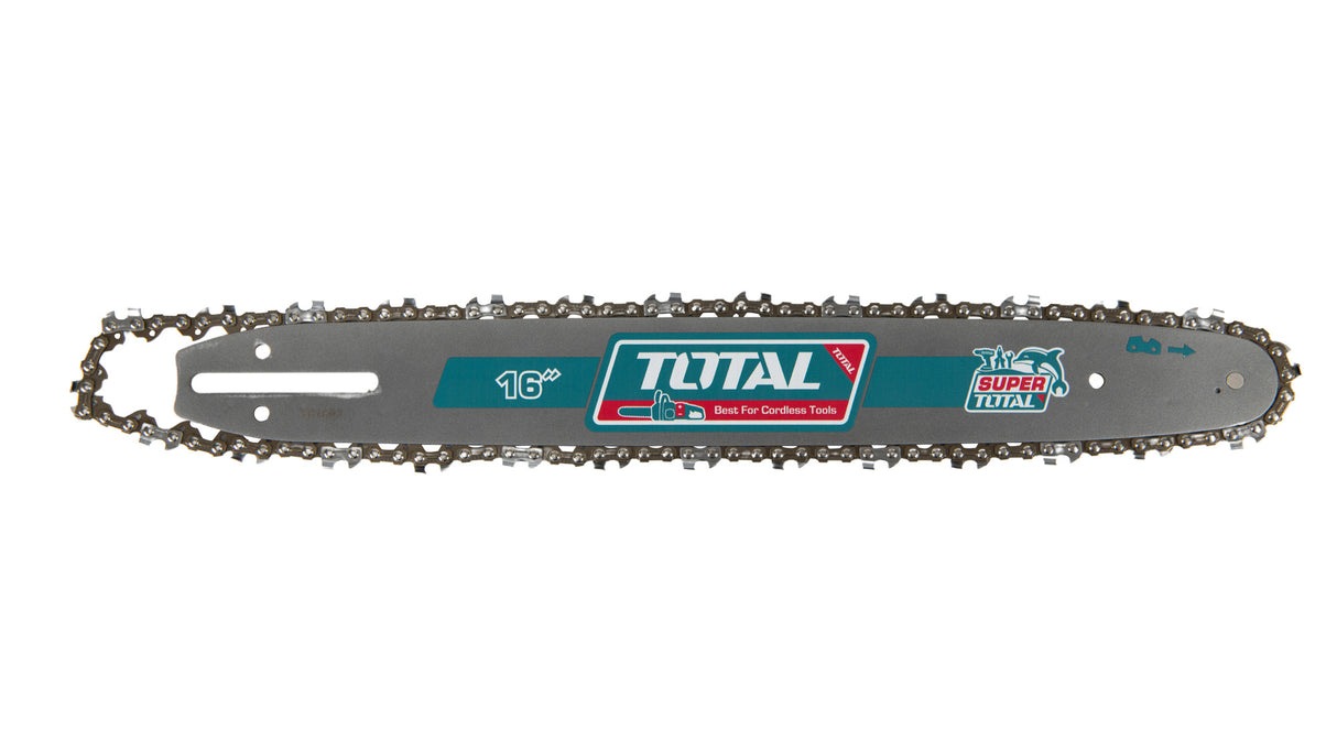 Drujba pe acumulatori TOTAL  16" - LI-ION 40V INCLUDE 2 ACUMULATORI + 1 INCARCATOR