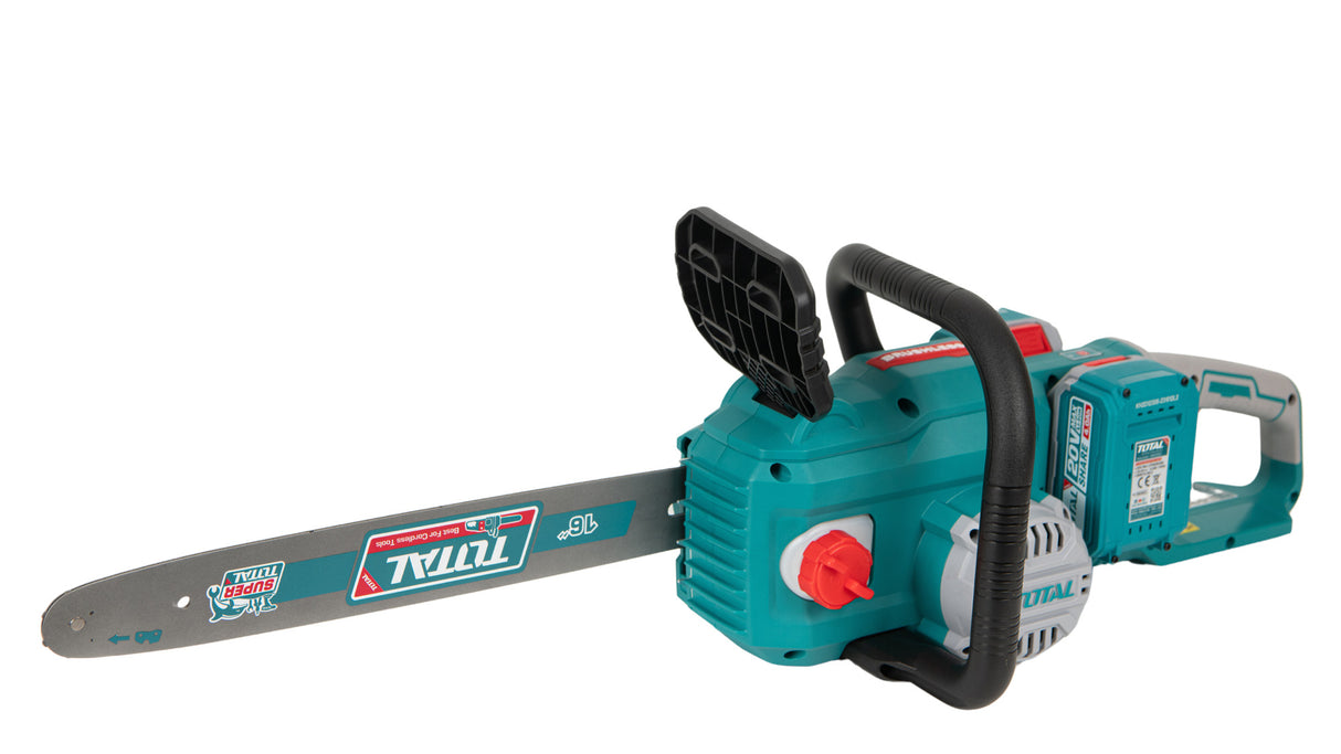 Drujba pe acumulatori TOTAL  16" - LI-ION 40V INCLUDE 2 ACUMULATORI + 1 INCARCATOR