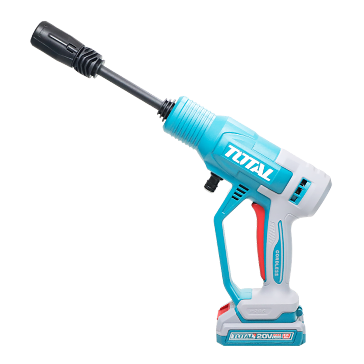 Aparat de spalat cu presiune TOTAL 20V – Portabil, 24.8 Bar, Autoabsorbtie, Li-Ion