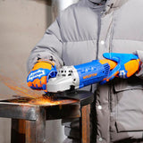 Polizor unghiular Wadfow, 2000W, 240V, 6500Rpm, diametru disc 230mm, include maner auxiliar, nu include disc