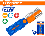 Set surubelnita cu capete de biti, Cr-V, 12 piese