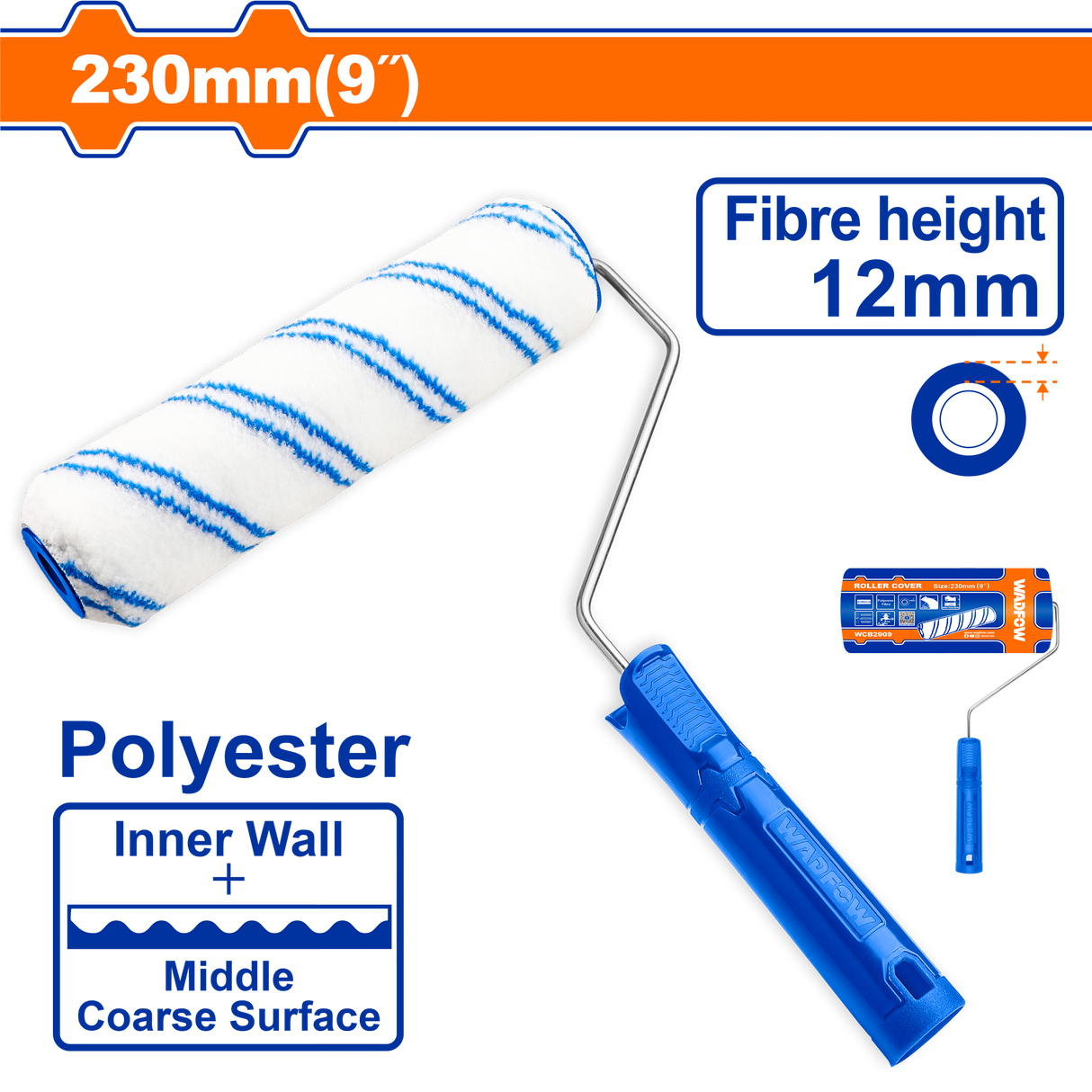Trafalet Wadfow, poliester, 230mm