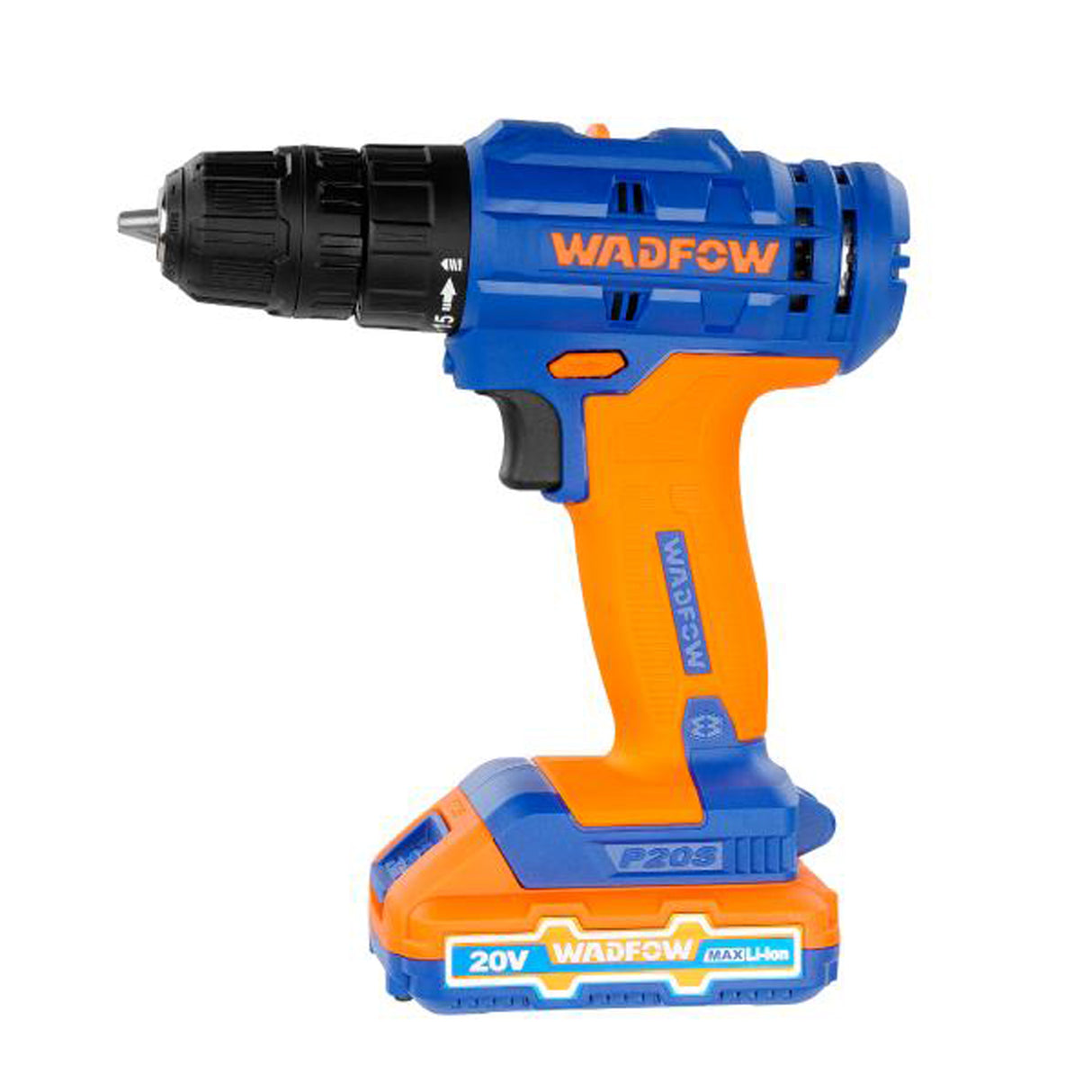 Masina de gaurit cu acumulator (bormasina) Wadfow, 20V, 1.5AH LI-ION, 35 Nm, 1500Rpm, include acumulator si incarcator