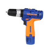 Masina de gaurit si insurubat pe acumulator cu impact Wadfow, 12V, 1.5Ah, 1500rpm, 22500bpm, 20Nm, include baterie, nu include incarcator