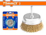 Perie de sarma tip cupa Wadfow, 4500rpm, diametru 75mm