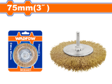 Perie de sarma disc Wadfow, 4500rpm, diametru 75mm