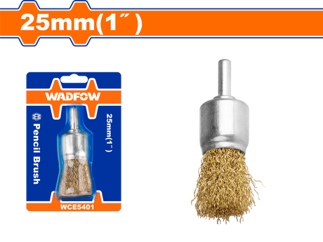 Perie de sarma tip cupa Wadfow, 4500rpm, diametru 25mm