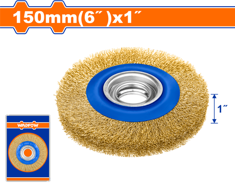 Perie de sarma Wadfow, diametru 6”/150mm