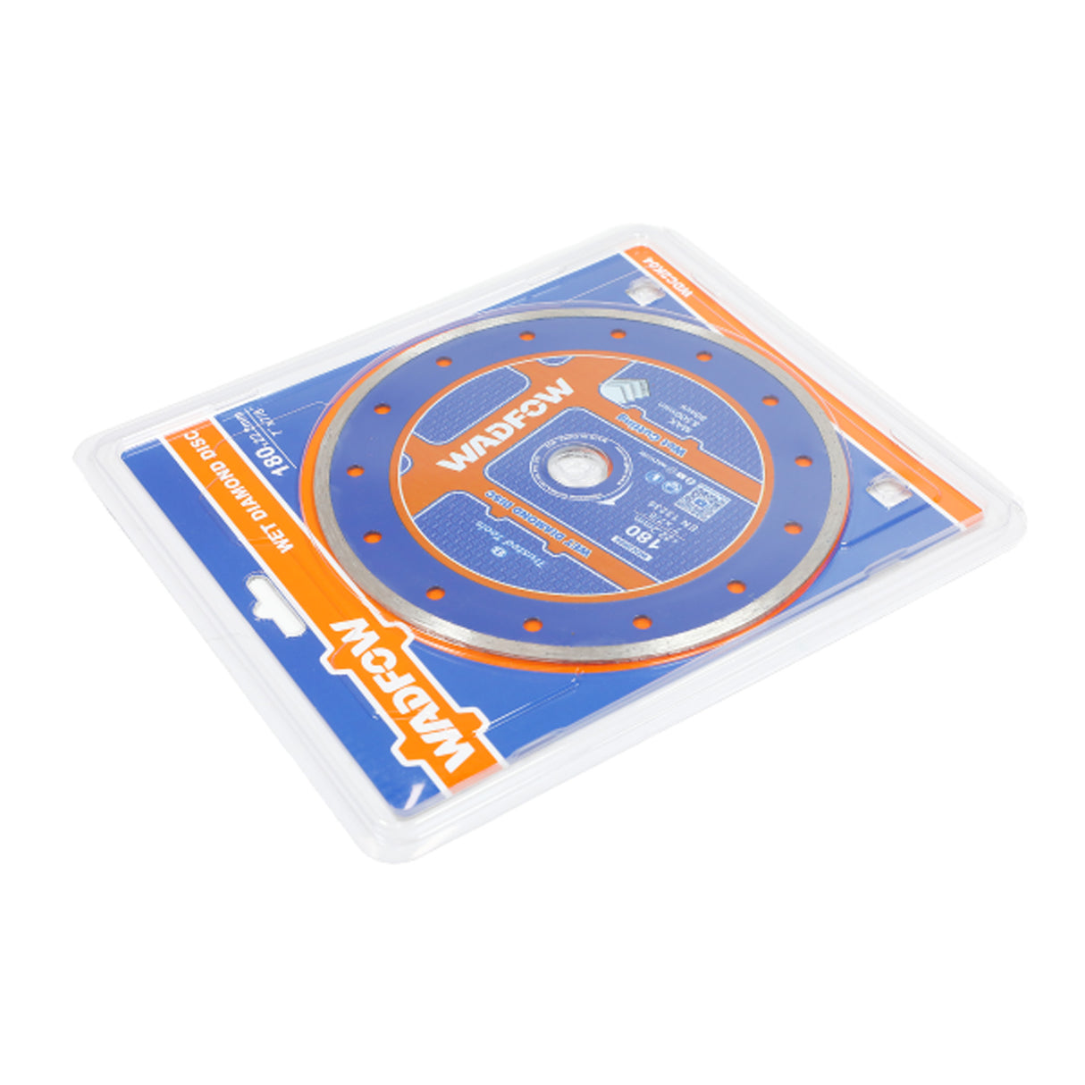 Disc diamantat continuu pentru ceramica Wadfow, taiere umeda, 180x22.2mm
