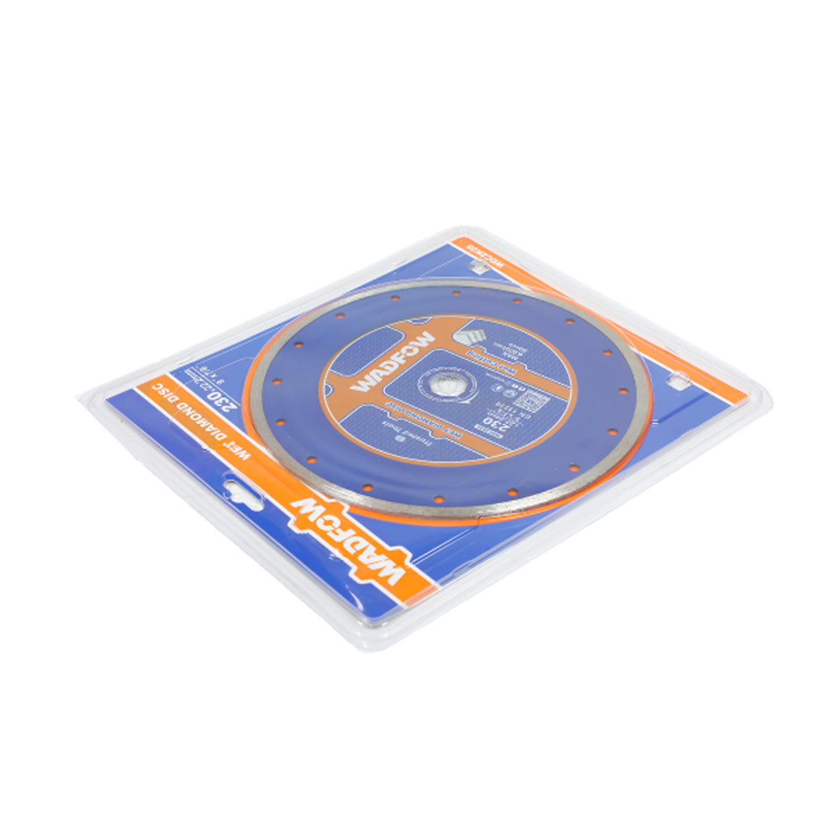 Disc diamantat continuu pentru ceramica Wadfow, taiere umeda, 230x22.2mm