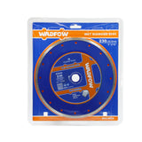 Disc diamantat continuu pentru ceramica Wadfow, taiere umeda, 230x22.2mm