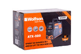 Aparat de sudura cu electrod Wolfson ATX-320 cu Inverter 2 in 1 MMA si LIFT-TIG, 140Ah