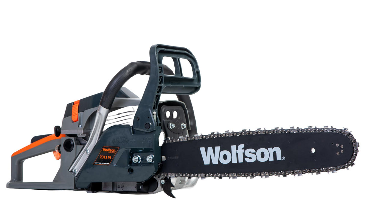 Super drujba Imperio pe benzina Wolfson® STX-580, 2.6CP, 52CC, 2 lame + 2 lanturi Ochelari + Manusi incluse