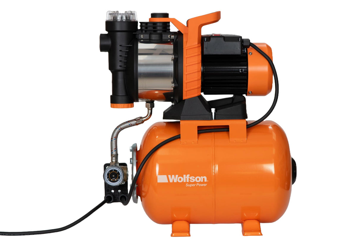 Hidrofor Wolfson cap INOX cu filtru, 900W, 24L