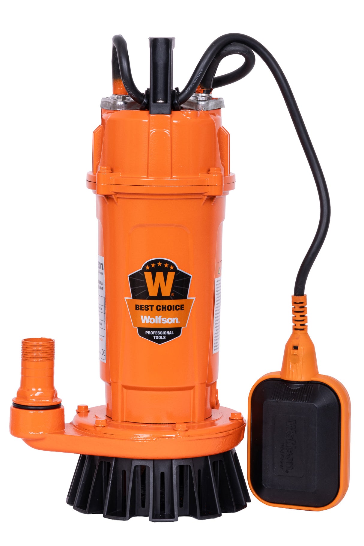 Pompa submersibila apa curata cu plutitor Wolfson QDX-16-F, 370W, 3000 l/h