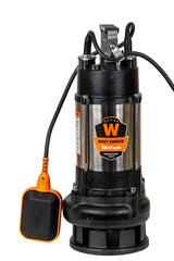 Pompa submersibila apa murdara Wolfson DW-7500-F, 1500W, debit maxim 10000 l/h + furtun 40m