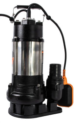 Pompa submersibila apa murdara Wolfson DW-7500-F, 1500W, debit maxim 10000 l/h + furtun 40m