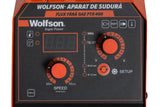 Aparat de sudura Wolfson FTX-400, flux fara gaz MIG, MMA