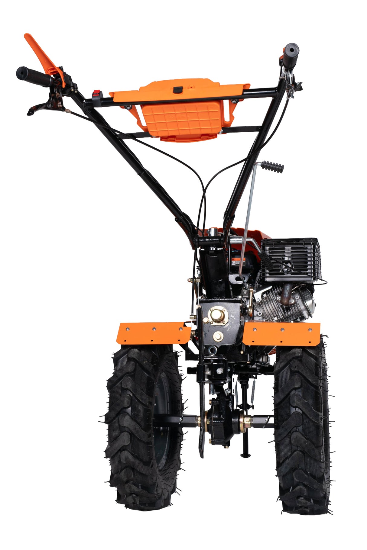 Motocultor pe benzina Wolfson Imperio 15 CP cu far si roti de transport 650x12, latime de lucru 70–140 cm - Resigilat