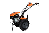 Motocultor pe benzina Wolfson Imperio 15 CP cu far si roti de transport 650x12, latime de lucru 70–140 cm - Resigilat