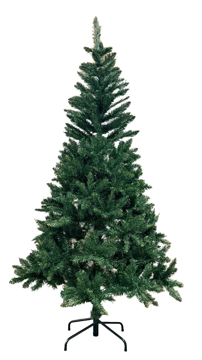 WOLFSON - BRAD ARTIFICIAL DE CRACIUN, CARPATIA, ASPECT NATURAL, VERDE, 180CM, SUPORT METALIC