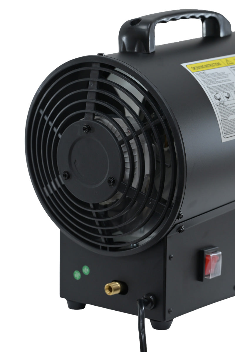 Tun de caldura pe gaz WOLFSON G35, 30kW, GPL/propan, aprindere piezoelectrica, regulator si furtun incluse