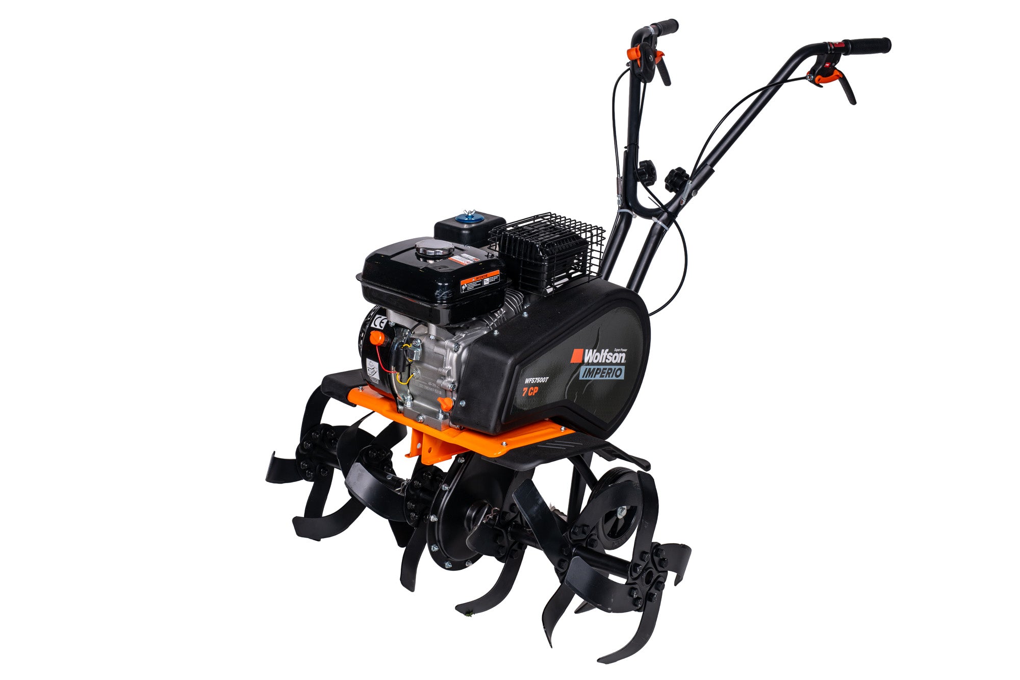 Motosapa pe benzina Wolfson BK -55, 7CP, latime de lucru 30-55