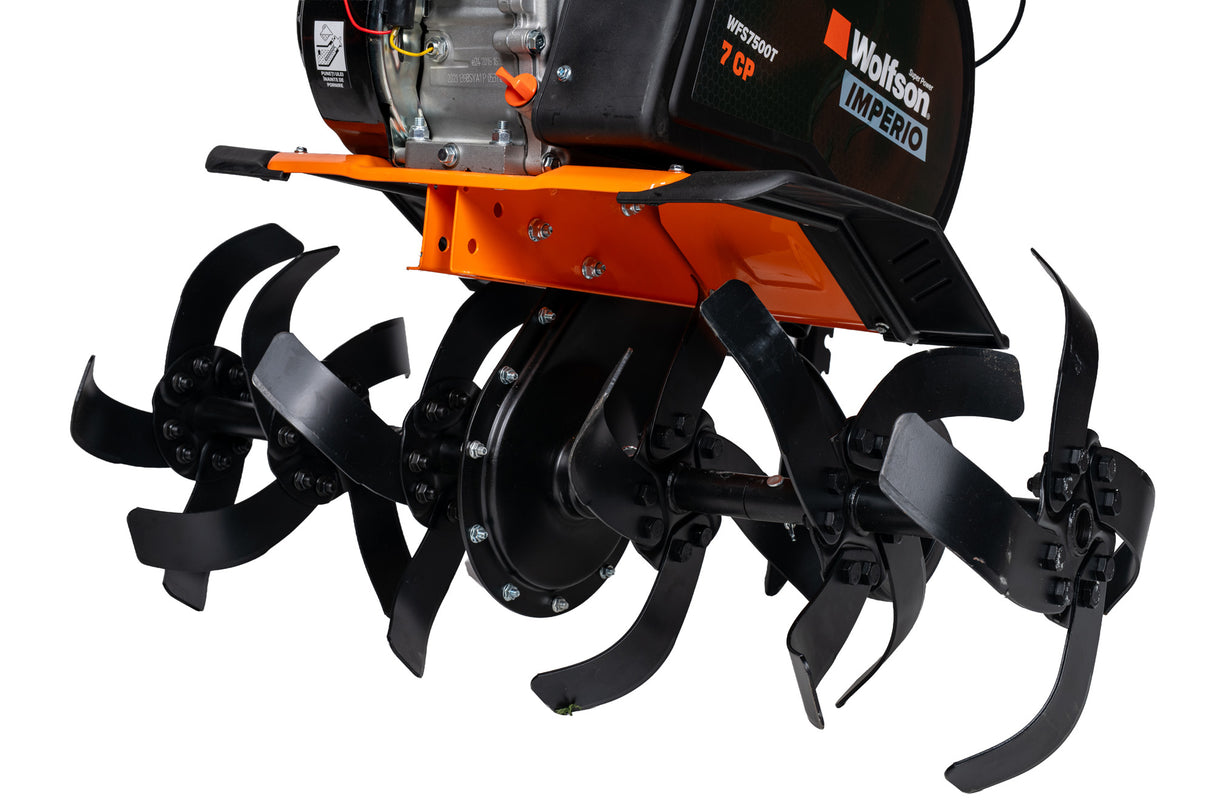 Motosapa pe benzina Wolfson BK -55, 7CP, latime de lucru 30-55-85cm