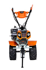 Motocultor Wolfson Imperio 8001, 8 CP, cu far si accesorii : plug, rarita, roti de transport 6.5X8, roti metalice, prasitoare