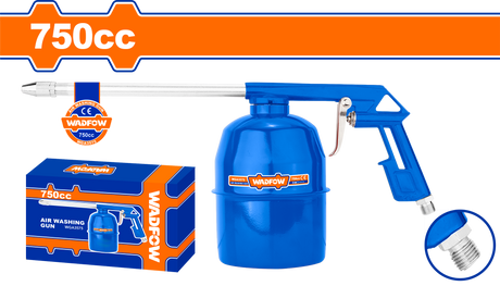 Pistol pentru spalare cu rezervor Wadfow, 4 bar, 750ml, 185mm