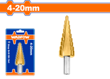 Burghiu conic in trepte Wadfow, dimensiune 4-20mm, pas treapta 2mm
