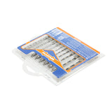 Set burghie si biti pentru metal/beton Wadfow, 16 buc