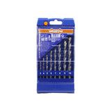 Set 8 burghie pentru beton Wadfow, diametru 3-10mm