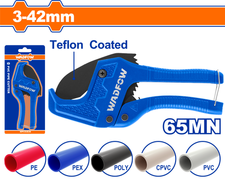 Cleste pentru taiat tevi Wadfow, diametru de taiere 3-42mm