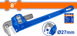 Cleste mops Wadfow, dimensiune 8"/200mm, diametru maxim de prindere 27mm, otel carbon