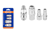 Set conectori aer WADFOW, 2 tata + 2 mama, 1/4" (4 bucati)
