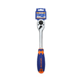 Cheie cu antrenor si clichet Wadfow, Cr-V, Cr-Mo, 1/2", lungime 260mm