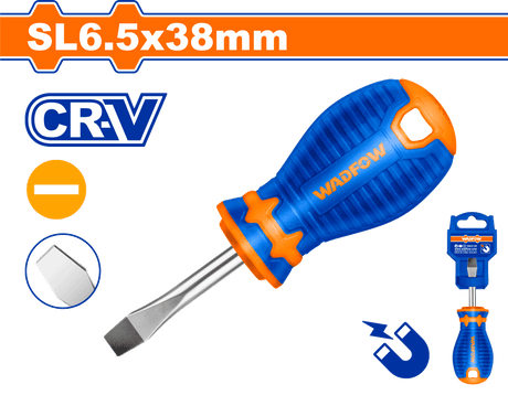 Surubelnita Wadfow, tip varf drept SL6.5 magnetic, 38mm