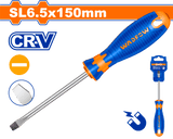 Surubelnita Wadfow, tip varf drept SL6.5 magnetic, 150mm