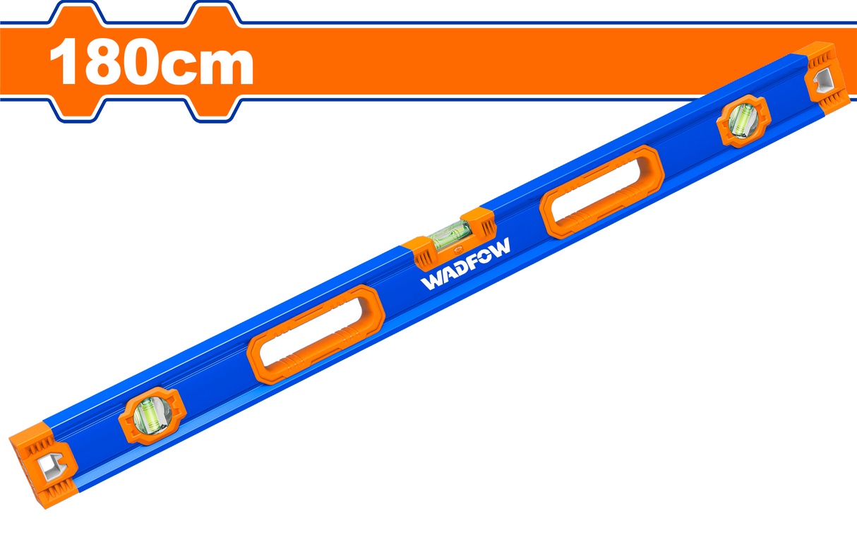 Nivela cu bula Wadfow, precizie ±0.5mm/m, 180cm
