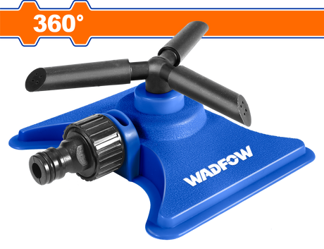 Aspersor cu 3 brate rotative Wadfow, 360°, adaptor 3/4"