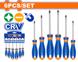 Set surubelnite Wadfow, Cr-V, 6 buc