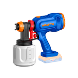 Pistol de vopsit WADFOW 20V – debit 650ml/min, rezervor 800ml, accesorii incluse (fara acumulator si incarcator)
