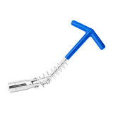 Cheie flexibila pentru bujii Wadfow, maner T, otel carbon, dimensiune 21mm