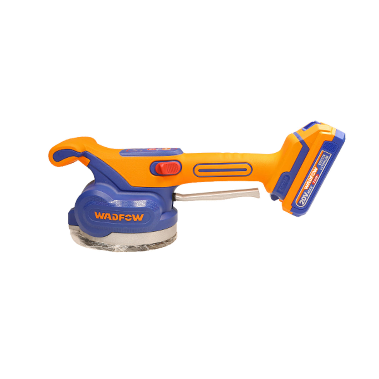 Vibrator cu ventuza pentru placi ceramice WADFOW 20V – 10000 rpm, 130mm, 50kg (nu include acumulator)