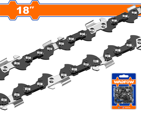 Lant pentru drujba benzina Wadfow, lungime18”/43cm, pas 0.325”/8.2mm, grosime 1.47mm, 72 zale