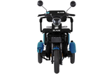 Triciclu electric persoane BLADE VIVA 14, 1200W, 60V 20Ah, 25 km/h, fara permis, autonomie 50 km, albastru-negru